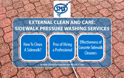 External Clean And Care: Sidewalk Pressure Washing Services