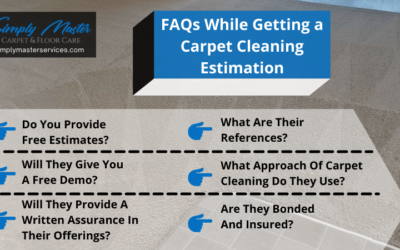 FAQs While Getting a Carpet Cleaning Estimation