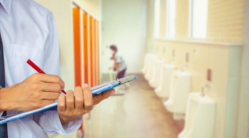 Janitorial Restroom Cleaning